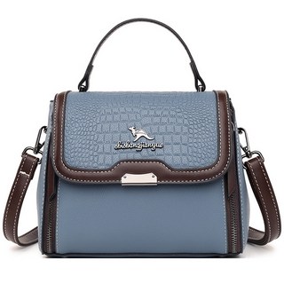 Dobrother 女款Chileo皮革托特包, 藍色