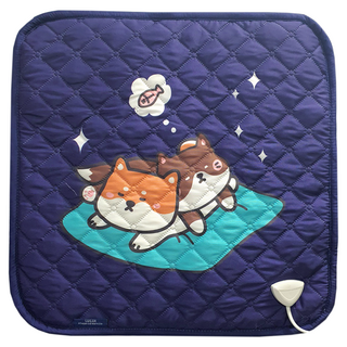 룰루아 전기방석 LU-C301, 네이비개피곤, 44 x 44 cm