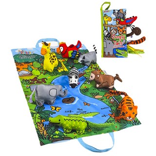 Jollybaby 한글버전 플레이 완구세트, 정글, 1개