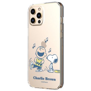 史努比音樂透明果凍手機殼