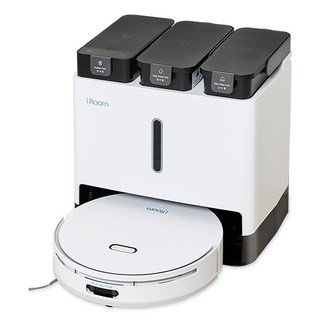iRoom 로봇청소기 옵티머스 흡입+걸레, M10, 화이트