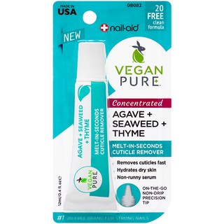 NailAid Vegan Pure 瞬間融化角質去除液 08082, 12ml, 1個