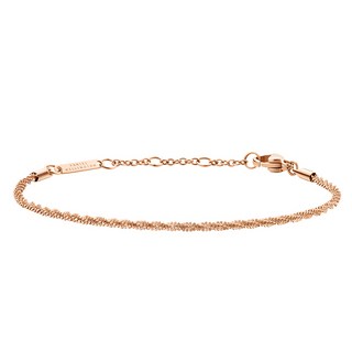 Daniel Wellington 女款 TWISTED CHAIN BRACELET 麻花鍊手鍊