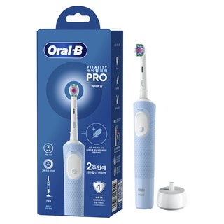 Oral-B 歐樂B Vitality Pro 亮白電動牙刷 淺藍色, D103, 0 淺藍色