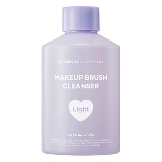 PICCASSO 畢卡索 Collezioni彩妝刷具清潔液 輕盈款, 1個, 200ml, 混合色