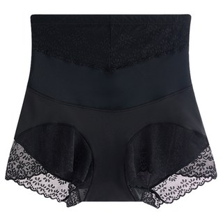 V型高腰蕾絲塑身褲 2件組