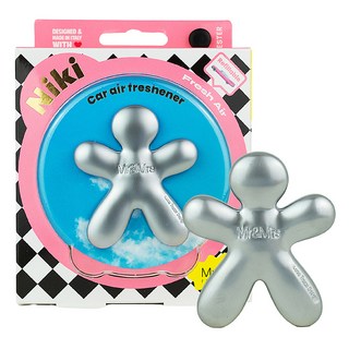Mr&Mrs FRAGRANCE Niki 經典車用芳香劑, 清新空氣, 1個