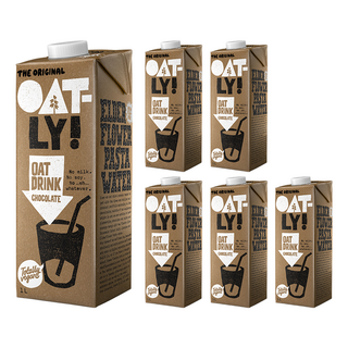 Oatley 巧克力燕麥飲品, 1L, 6個