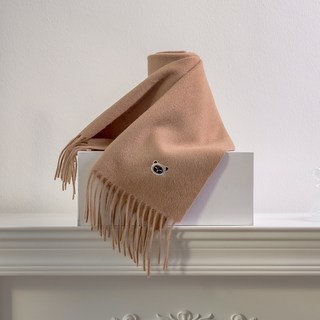 CARPEDIEM 刺繡貓咪 100%羊毛圍巾 CDMF0003