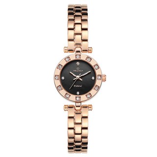 디유아모르 여성용 다이아몬드 메탈 밴드 시계 DAW3401M + 쇼핑백