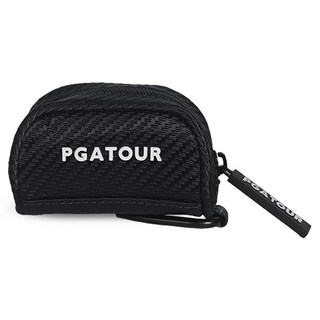 PGA TOUR 斜紋雙球袋, 1個, 黑色
