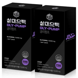 삼대오백 글리펌프 헬스보충제 15p, 300g, 2개