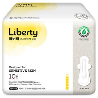 리버티오가네이처 슬림, 오버나이트, 10개입, 1개