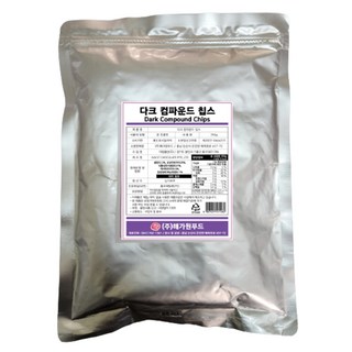 Haetsalnarae 深色代可可脂巧克力豆, 1個, 350g