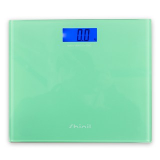 신일 디지털 체중계, SHM-GN20KP, 그린, 1개