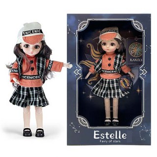 Joy Kids 星之妖精艾絲黛兒星座球體關節娃娃 30cm + 娃衣套裝 雙魚座, 混合色, 1個