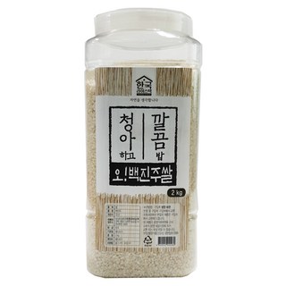 한국라이스텍 백진주쌀 백미, 등 외, 2kg, 1개