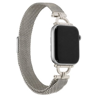 이츠라이프 애플워치 슬림 링 밀레니즈루프 스트랩 42 44 45 49mm, 스타라이트