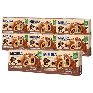 MiSURA 巧克力夾心全麥可頌麵包, 8盒, 308g