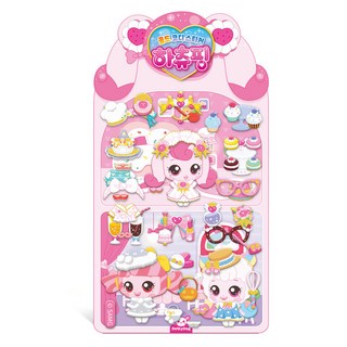 캐치티니핑 골드 코디스티커, 하츄핑, 도티도그