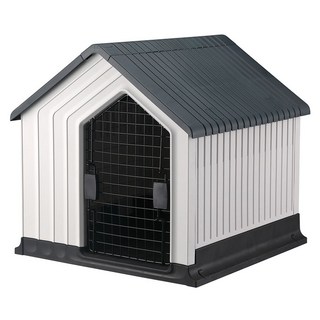 nature pet Signature 大型犬舍, 灰色, 1個