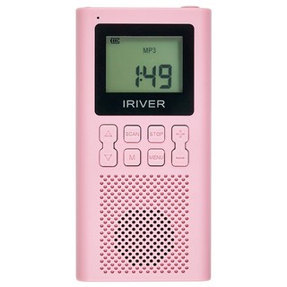 아이리버 포터블 스피커 라디오, IRS-C505(페일핑크), 페일핑크
