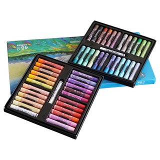 Khohimo Gallery 繪畫濃郁油畫棒套組 3W150, 48色, 1套
