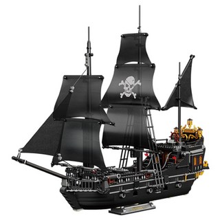 ZHEGAO 哲高 迷你積木 黑暗海盜船, 混合色