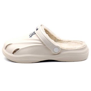 MLB NY 洋基 Dynamic Camper 防寒涼鞋, 250, 象牙白 + 海軍藍