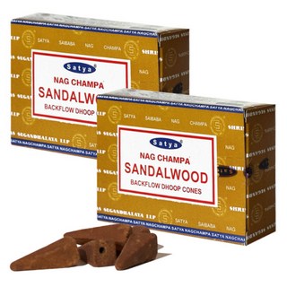 NAG CHAMPA KOREA 倒流香錐 2入, 檀香