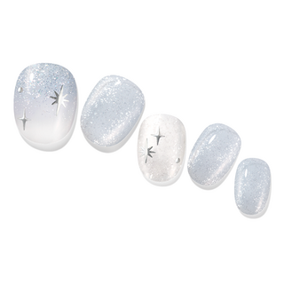 Gelato factory SolaGel 閃耀美甲貼片組, 藍色, 1個