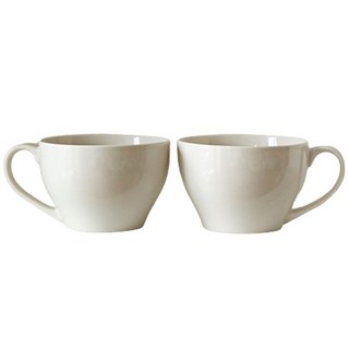 askj 手把麵碗 950ml, 2個, 白色