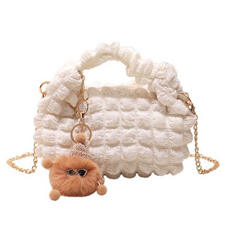 Minati 迷你絎縫雲朵手提包 E66