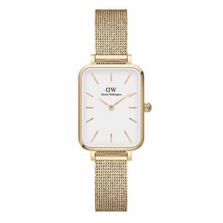 Daniel Wellington 女士 QUADRO PRESSED EVERGOLD 腕錶
