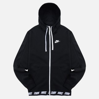 NIKE 耐吉 男款 HYBRID NSW 飾帶連帽拉鍊外套