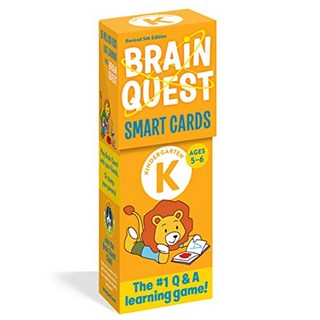 Brain Quest Kindergarten Smart Cards, Workman Publishing Company