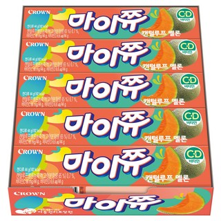 CROWN 皇冠 Mychew My Chew哈密瓜風味軟糖, 44g, 15條