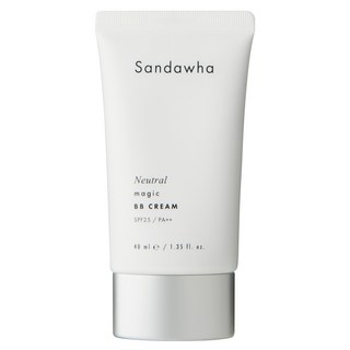 Sandawha 中性魔法BB霜 SPF25 PA++, 1條, Natural Beige, 40ml