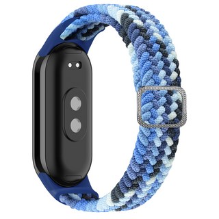 NUART 尼龍單圈錶帶, 混搭藍