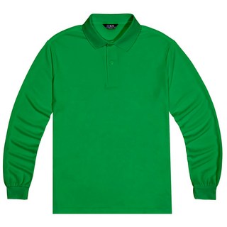 T-Sense 男女通用 Coolon 基本款翻領長袖T恤