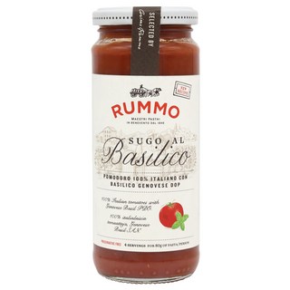 RUMMO 路莫 羅勒義大利麵醬, 340g, 1個