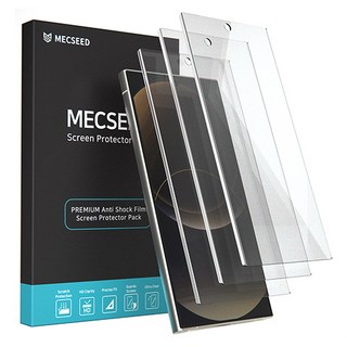 MECSEED 滿版玻璃手機螢幕保護貼 6DNF, 3張