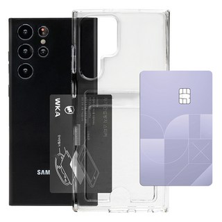 GOOSPERY 水晶雙卡口袋硬手機殼