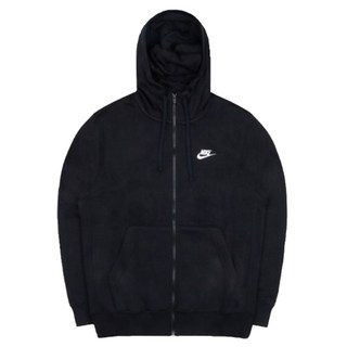 NIKE 耐吉 男士 CLUB 連帽拉鍊外套