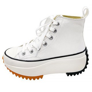 shoes& 女款高筒厚底帆布鞋 sn704