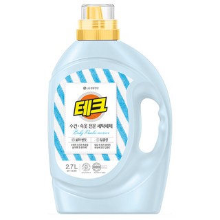 테크 수건 속옷 세탁세제 에이 본품, 2.7L, 1개
