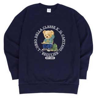 에어플레인 남녀공용 1983 베어 스탠다드 맨투맨