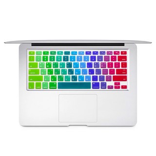 맥북 키보드 프로 16.2 키스킨 A2991, 레인보우 그라데이션, 1개