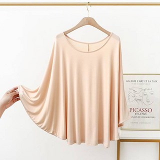 ATTERLIC 女款蝙蝠袖版型素色簡約T恤 03408