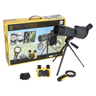 NATIONAL GEOGRAPHIC 國家地理 戶外望遠鏡探險套組
